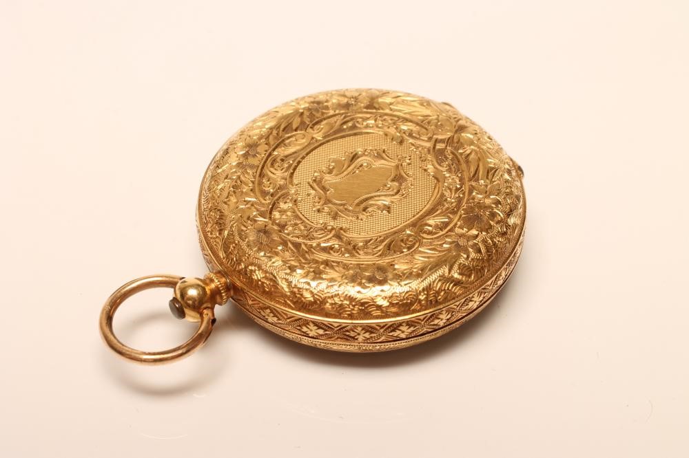 A KEY WIND SMALL POCKET WATCH Image