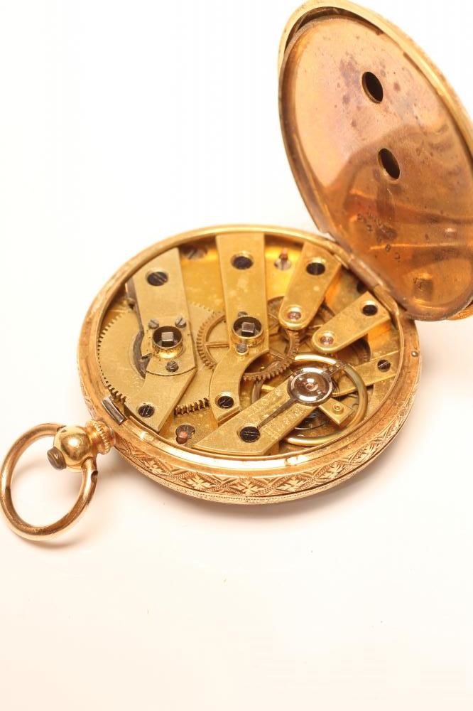 A KEY WIND SMALL POCKET WATCH Image