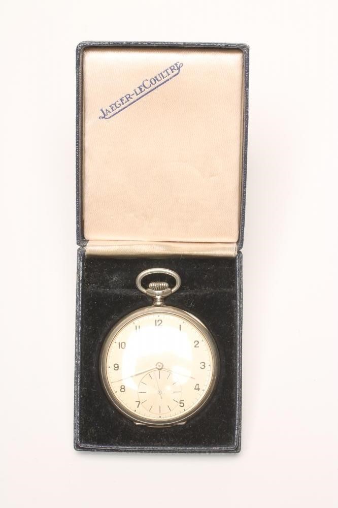 A JAEGER-LECOULTRE TOP WIND DRESS POCKET WATCH Image