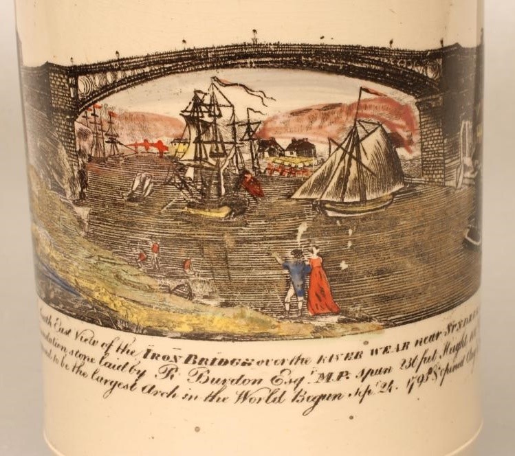 A CREAMWARE MUG Image