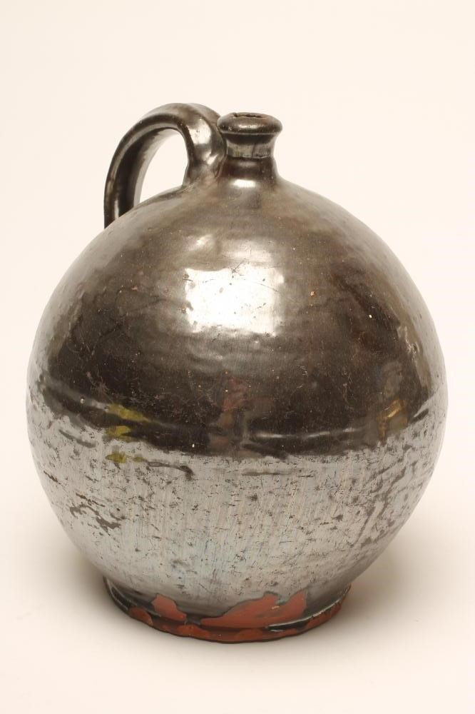 A TERRACOTTA FLAGON Image