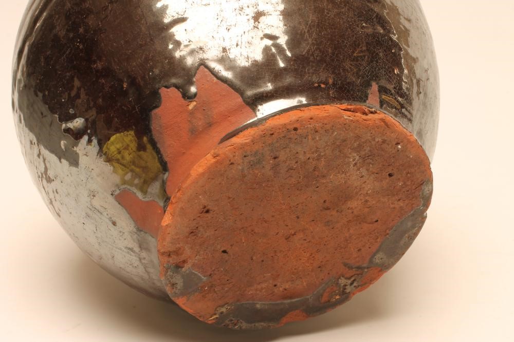 A TERRACOTTA FLAGON Image