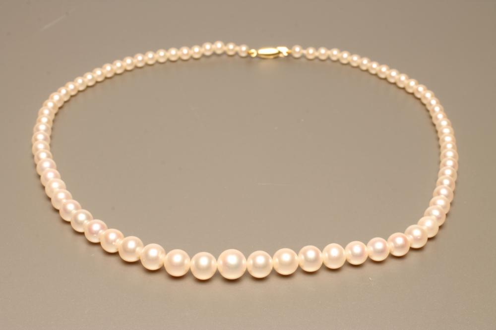 A SINGLE STRING OF CULTURED PEARLS Image
