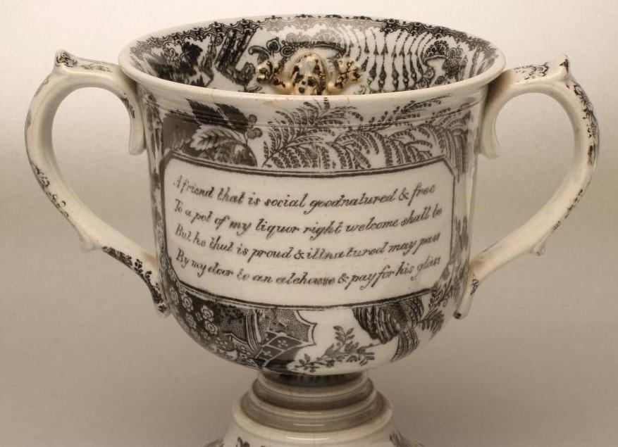 A PEARLWARE LOVING CUP Image