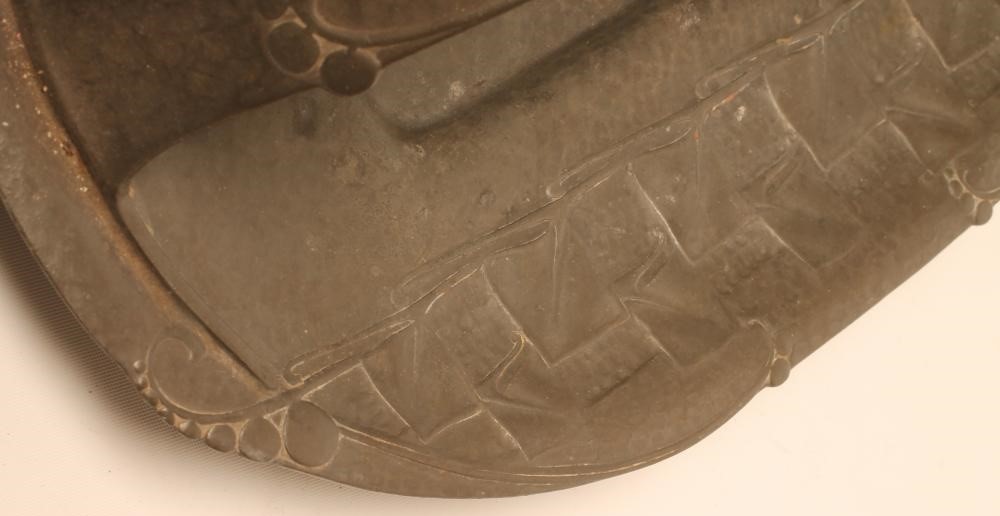 A TUDRIC PEWTER BASKET Image