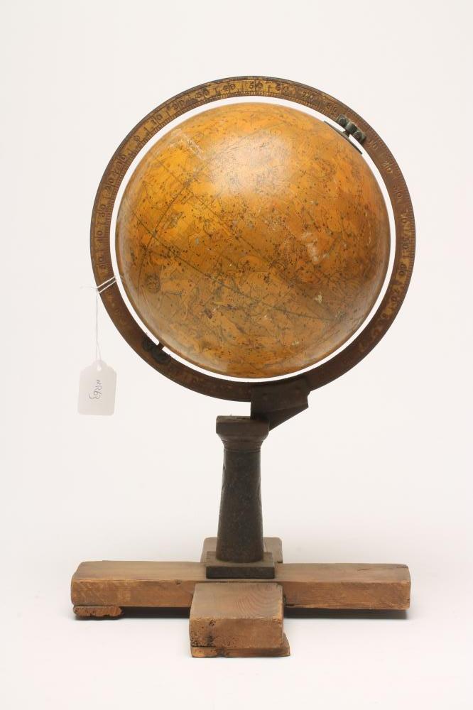 A NEWTON'S CELESTIAL 9" TABLE GLOBE Image