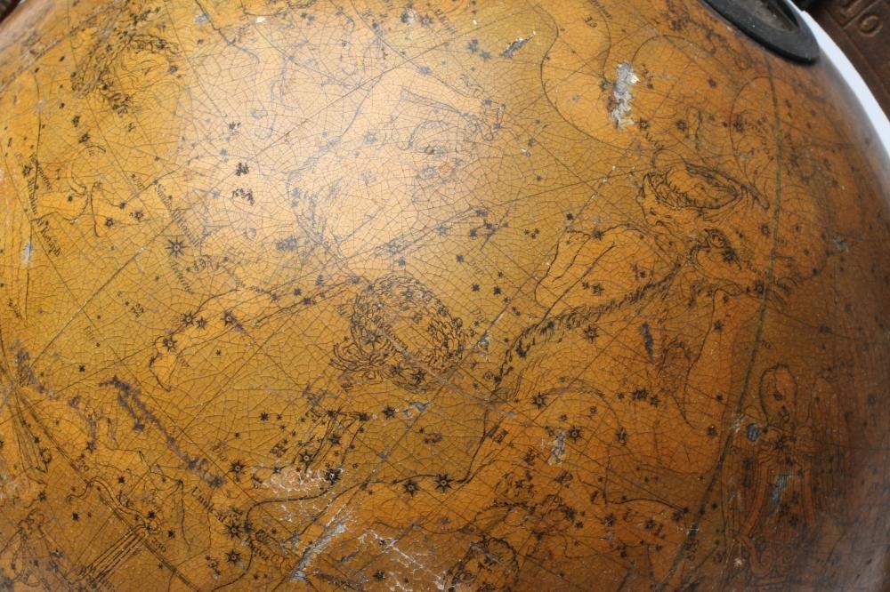 A NEWTON'S CELESTIAL 9" TABLE GLOBE Image