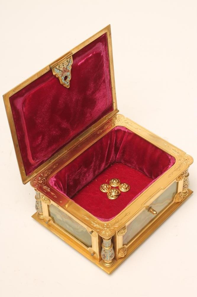 A FRENCH NAPOLEON III STYLE ORMOLU Image