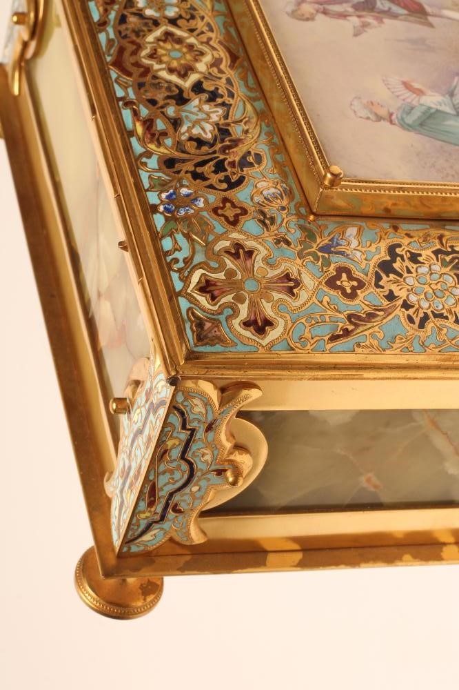 A FRENCH NAPOLEON III STYLE ORMOLU Image