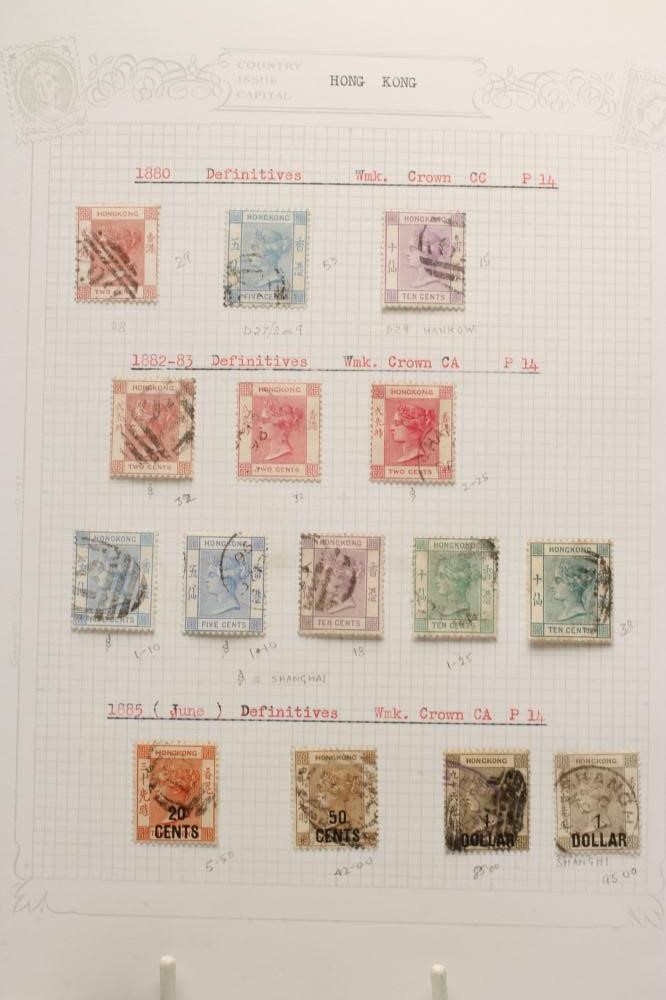 A COLLECTION OF HONG KONG STAMPS Image