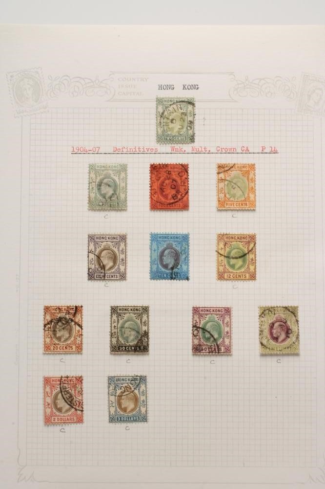 A COLLECTION OF HONG KONG STAMPS Image