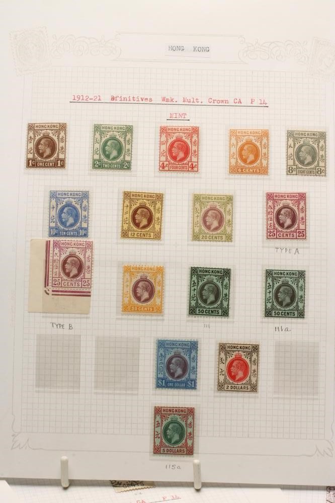 A COLLECTION OF HONG KONG STAMPS Image