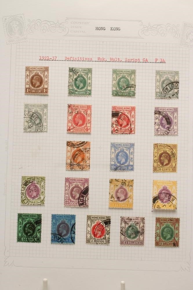 A COLLECTION OF HONG KONG STAMPS Image