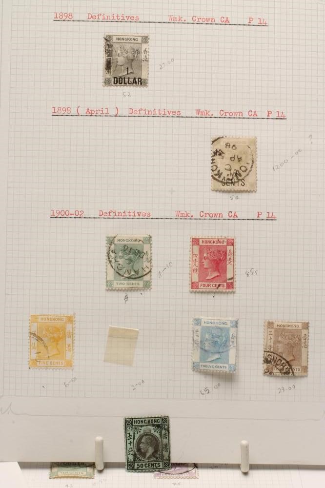 A COLLECTION OF HONG KONG STAMPS Image