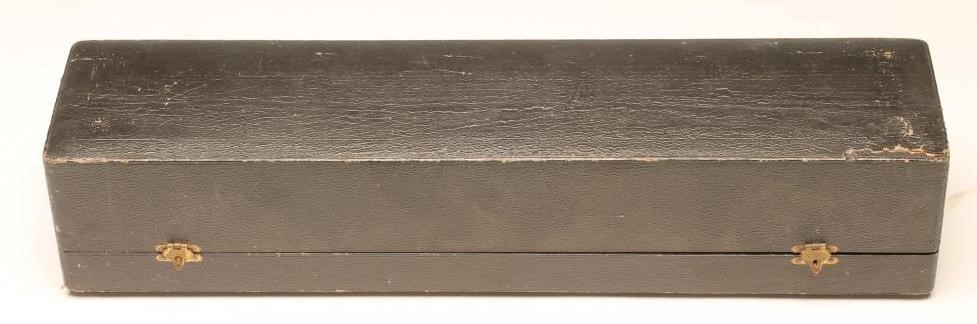 A CREAM SILK PRINTED "FAREWELL" SCROLL from the "Members of the District Board of Dacca" Image