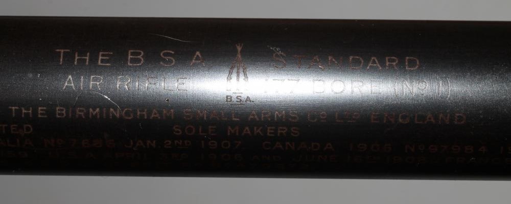 A BSA "STANDARD" .177 AIR RIFLE Image
