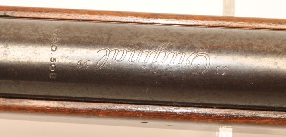 AN "ORIGINAL" MODEL 50E .22 AIR RIFLE with underlever cocking handle Image