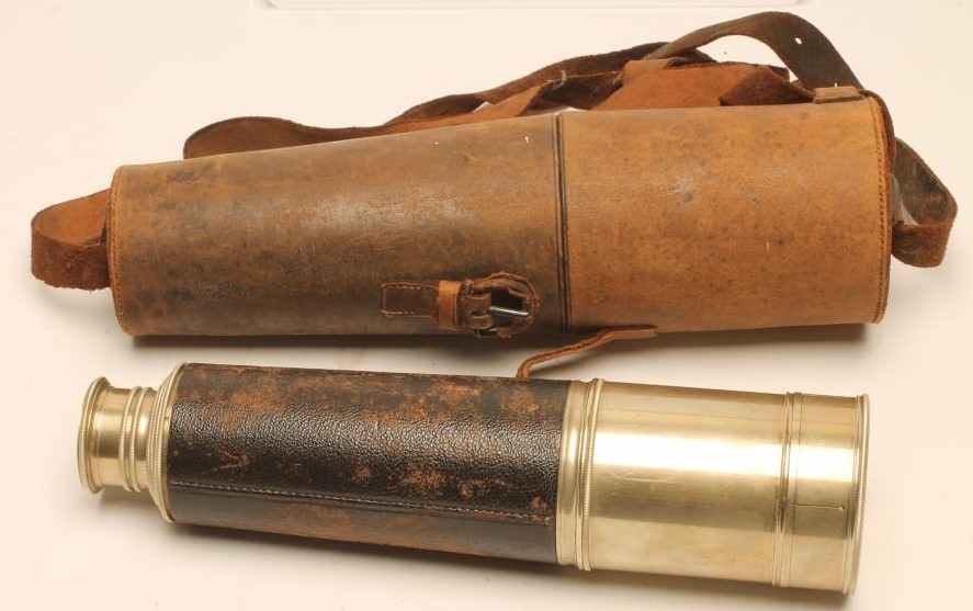 A FIVE DRAW TELESCOPE BY DALLMEYER Image