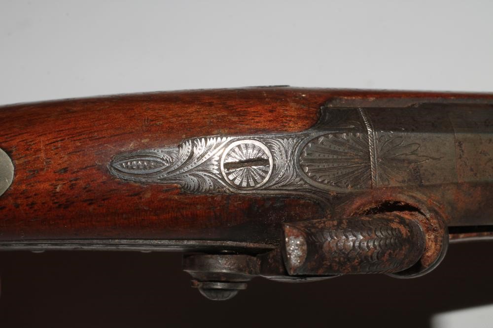 AN IRISH PERCUSSION PISTOL BY KAVANAGH Image