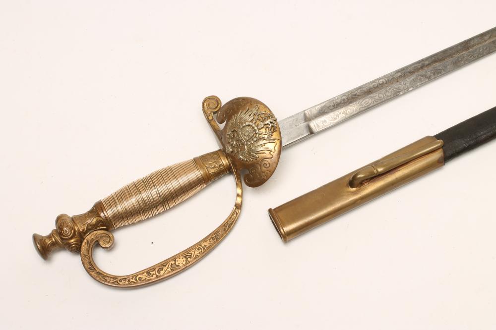A PRUSSIAN COURT SWORD Image