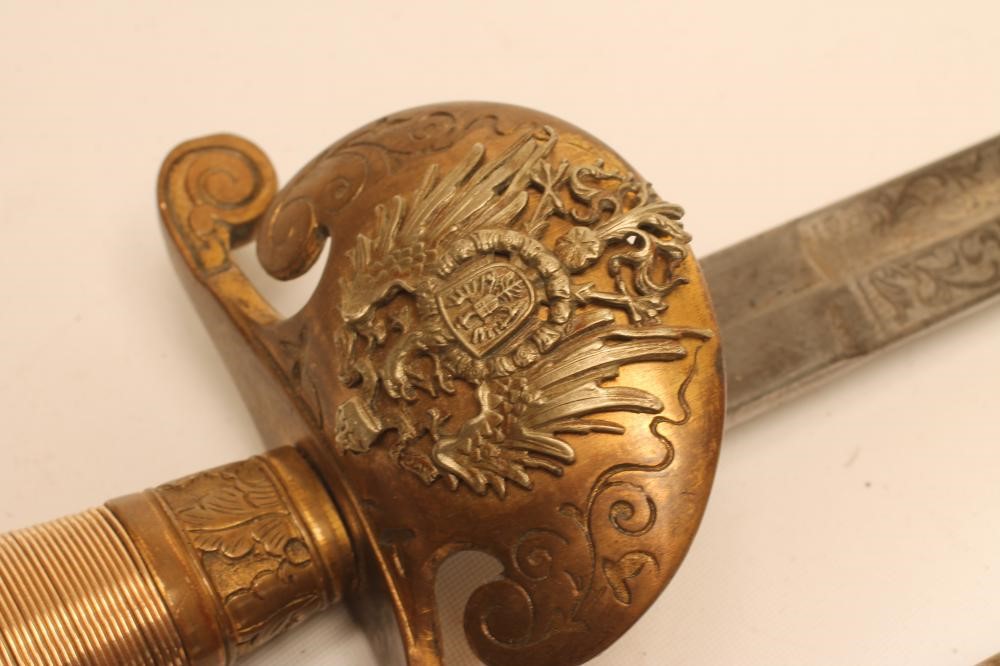A PRUSSIAN COURT SWORD Image