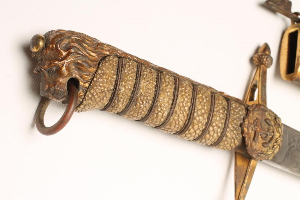 A VICTORIAN NAVAL DIRK Image