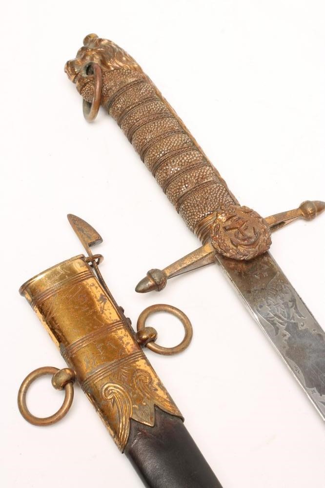 A VICTORIAN NAVAL DIRK Image