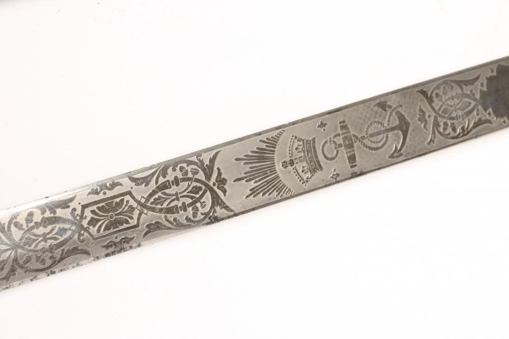 A VICTORIAN NAVAL DIRK Image