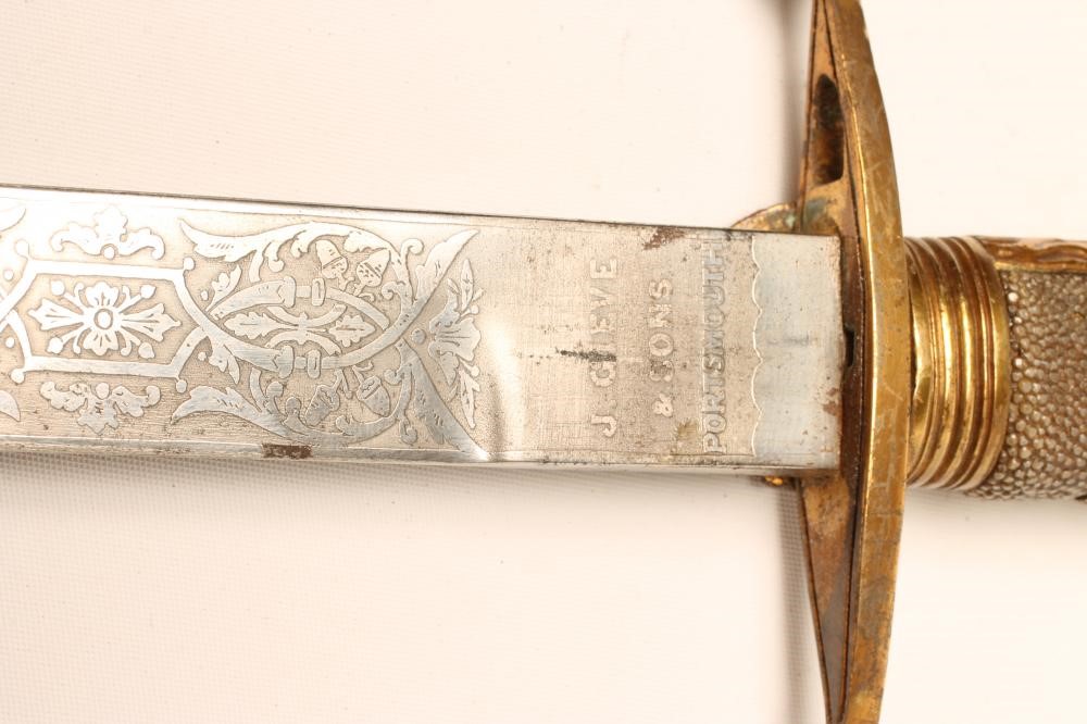 A VICTORIAN NAVAL DIRK Image