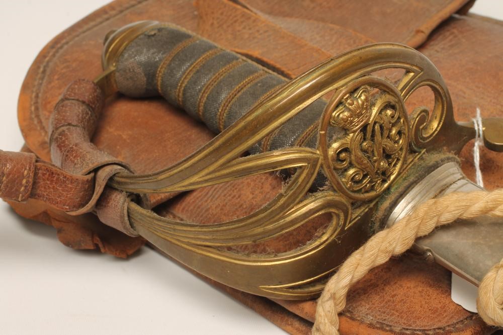 AN 1845/54 PATTERN OFFICER'S SWORD FOR THE ROYAL ARMY MEDICAL CORPS Image