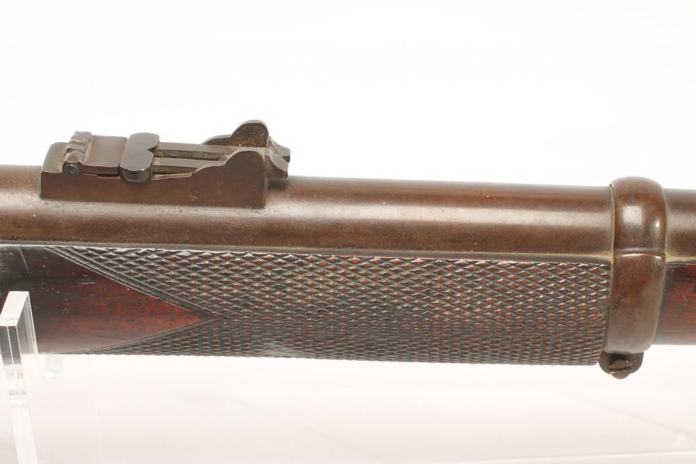 A THREE BAND ENFIELD TYPE PERCUSSION RIFLE Image