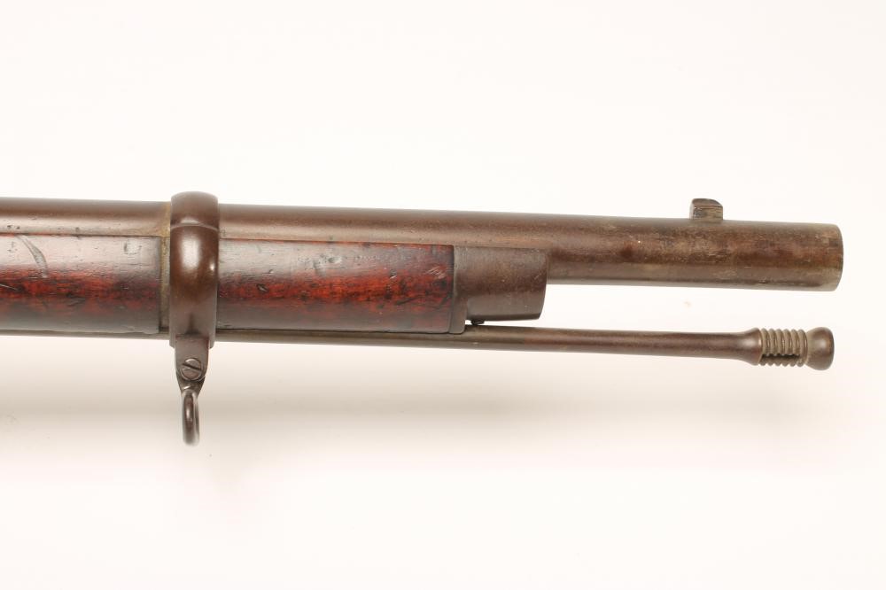 A THREE BAND ENFIELD TYPE PERCUSSION RIFLE Image