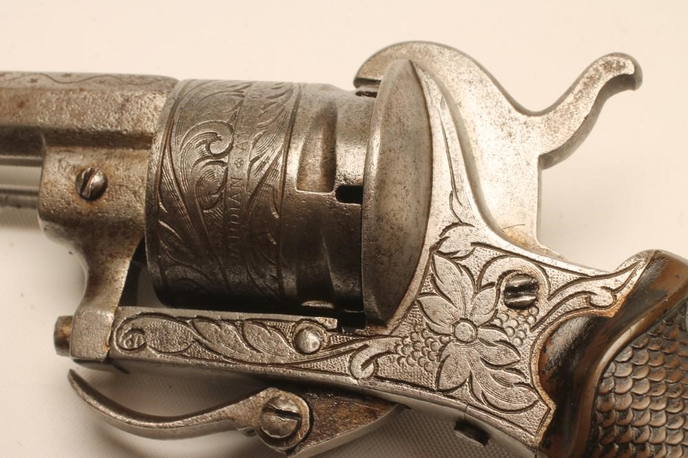 "THE GUARDIAN AMERICAN MODEL OF 1878" SIX SHOT PINFIRE REVOLVER Image