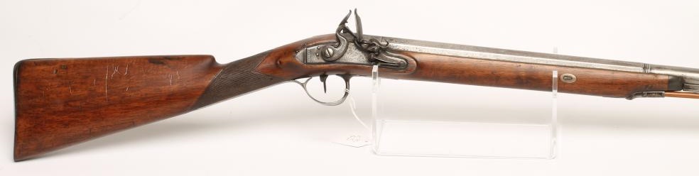 A FLINTLOCK SPORTING GUN BY PROBIN Image