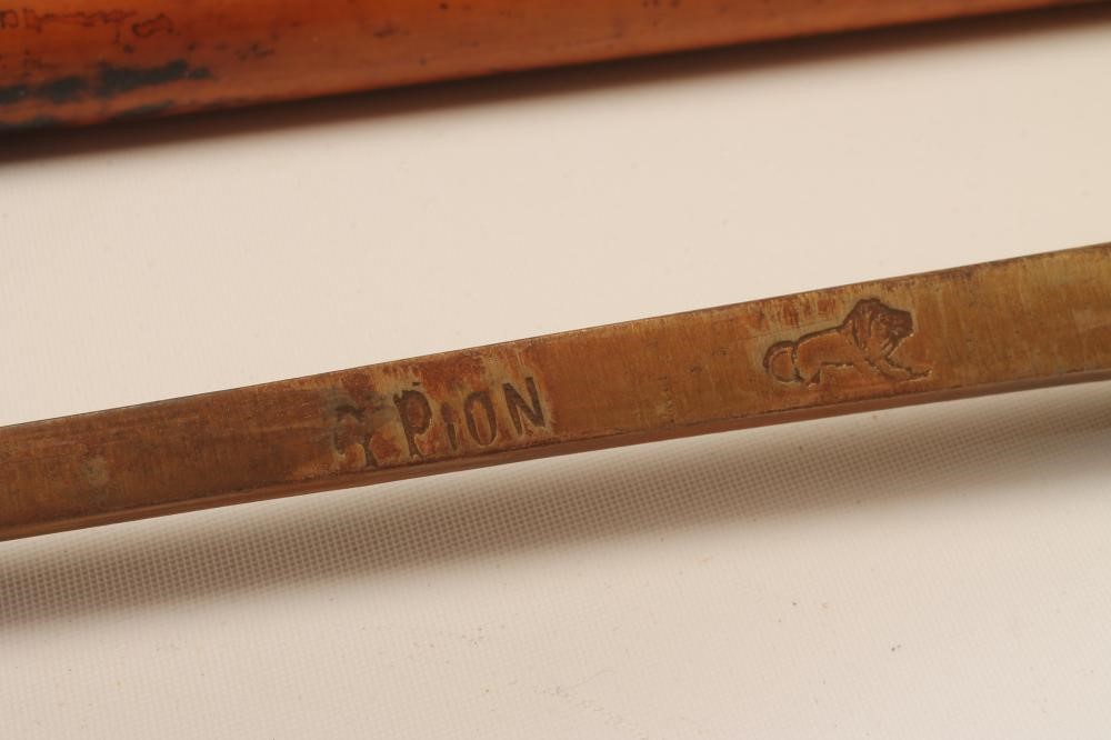 A SILVER TOPPED SWORD STICK Image