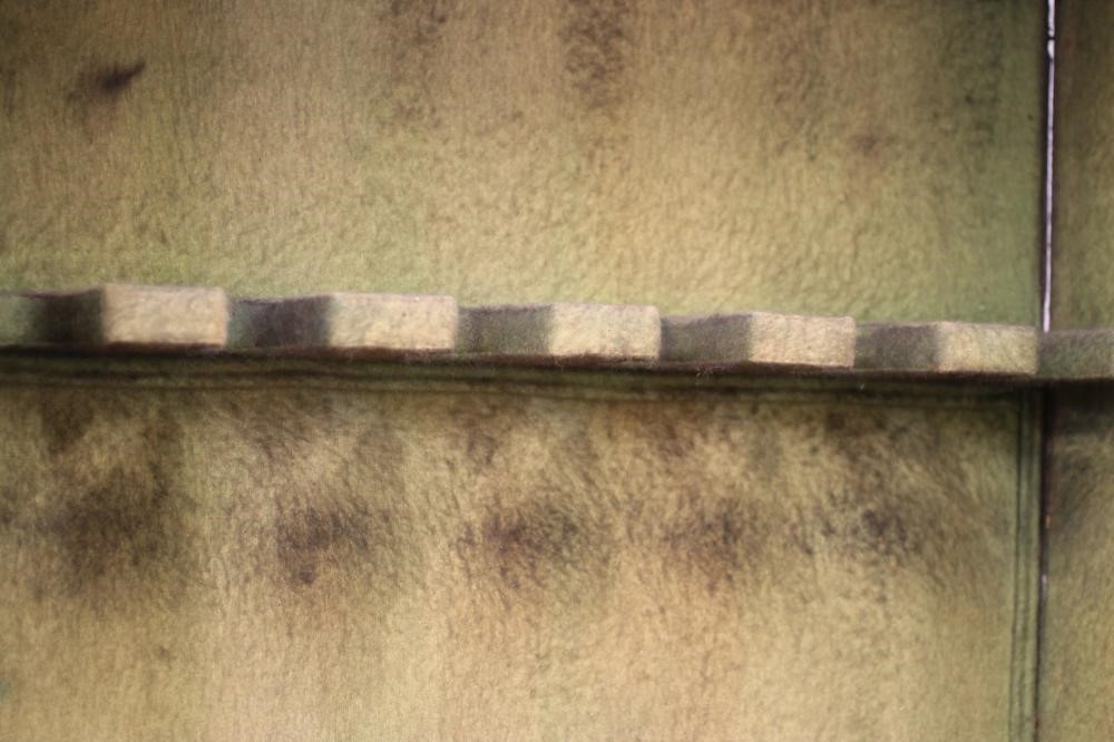 A MAHOGANY GUN CABINET ON CHEST Image