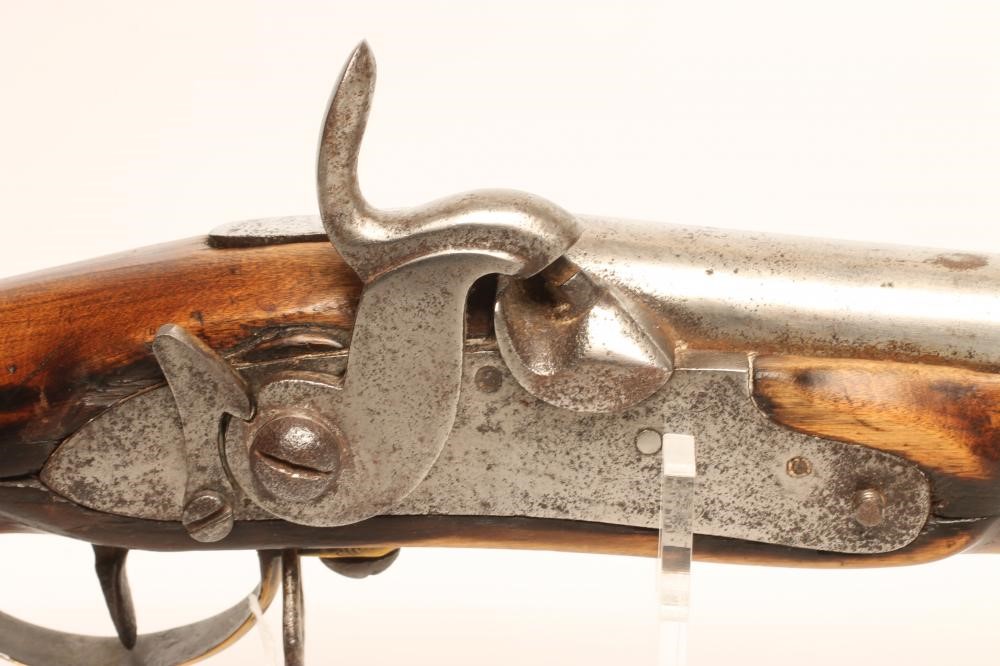 A 19TH CENTURY PERCUSSION MUSKET Image
