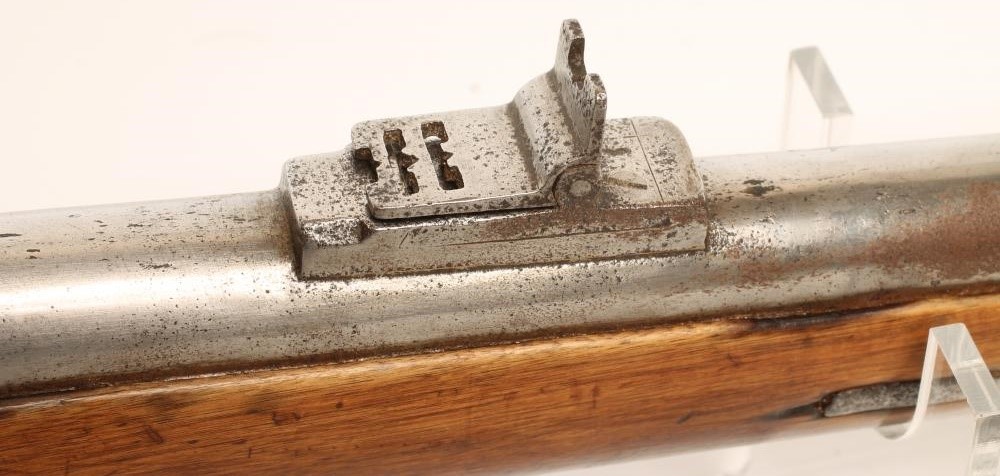 A 19TH CENTURY PERCUSSION MUSKET Image