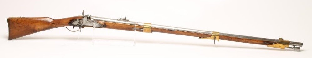 A 19TH CENTURY PERCUSSION MUSKET Image