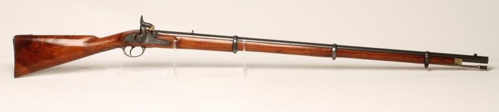 A THREE BAND ENFIELD PERCUSSION MUSKET Image