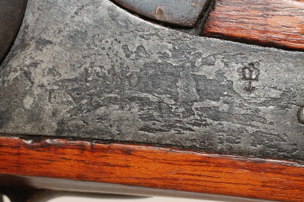 A THREE BAND ENFIELD PERCUSSION MUSKET Image