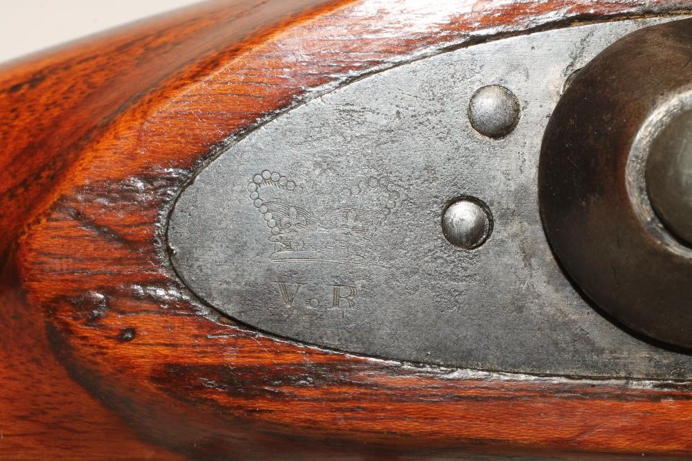 A THREE BAND ENFIELD PERCUSSION MUSKET Image