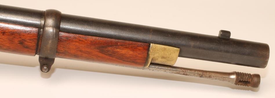 A THREE BAND ENFIELD PERCUSSION MUSKET Image