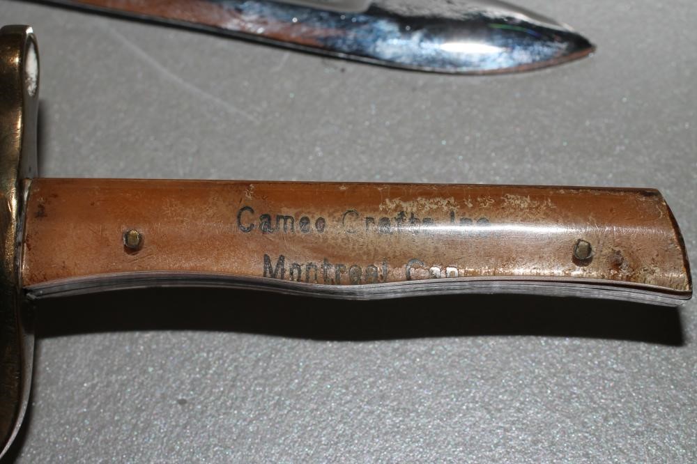 SEVEN AUSTRALIAN AND CANADIAN MINIATURE BAYONETS Image