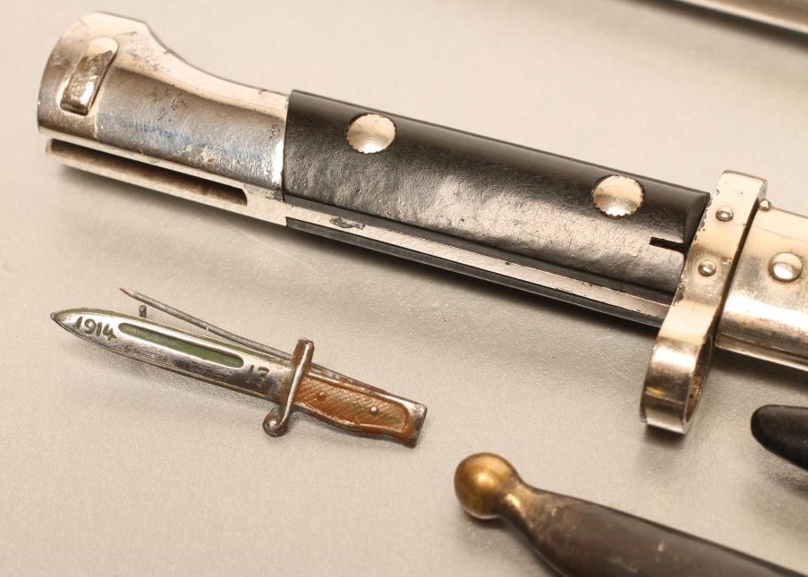 SIX EASTERN EUROPEAN MINIATURE BAYONETS Image