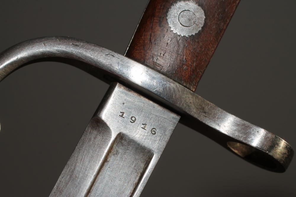 FIVE WWI BELGIAN MINIATURE SOUVENIR BAYONETS Image