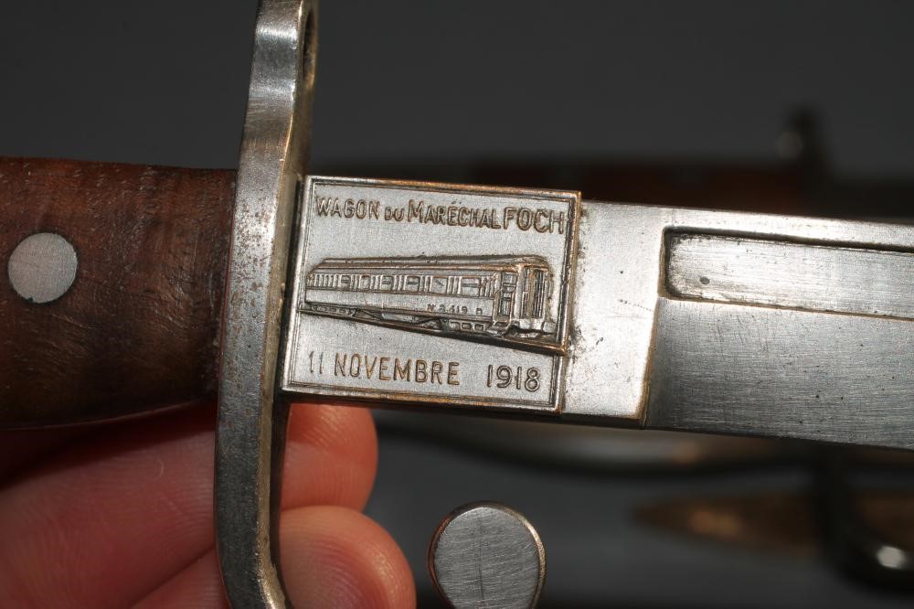 FIVE RARE LARGE SIZE BELGIAN LETTER OPENER BAYONETS Image