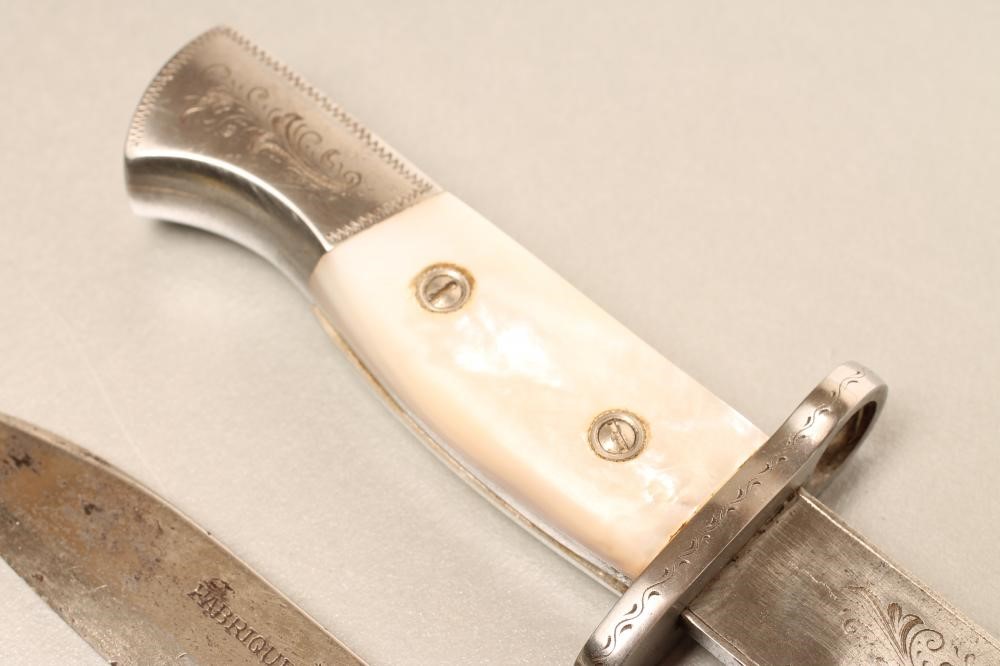 A BELGIAN PRESENTATION BAYONET LETTER OPENER Image