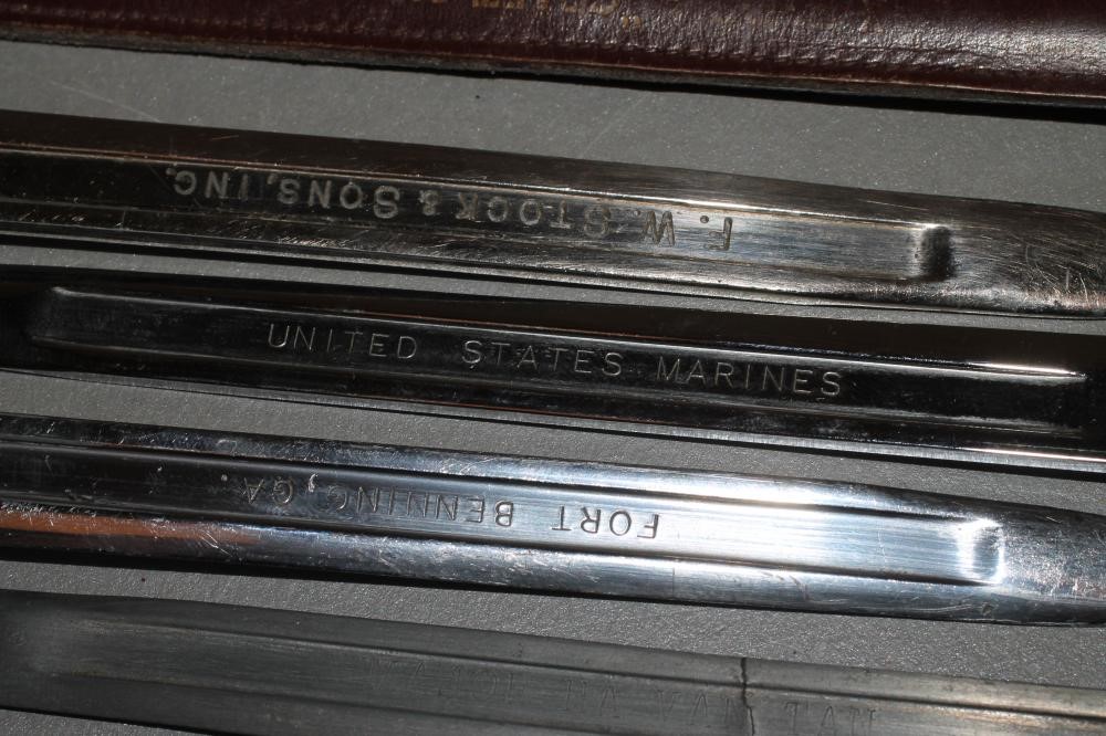 EIGHT SWISS MINIATURE M.1889 BAYONETS Image