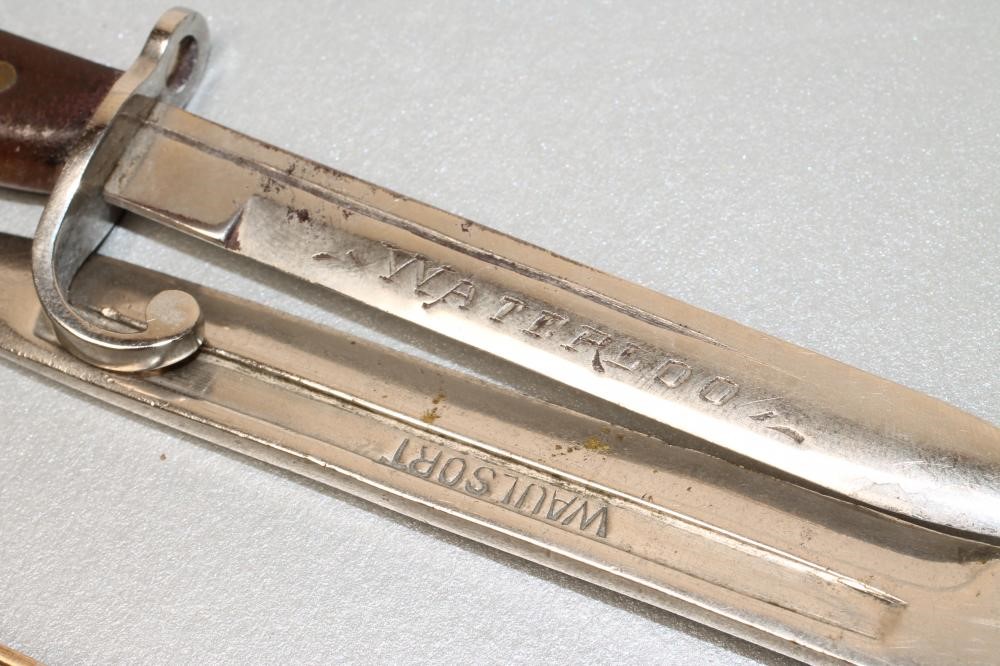 FIVE BELGIAN SOUVENIR LETTER OPENER BAYONETS Image